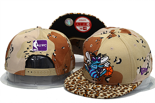 NBA New Orleans Hornets NE Snapback Hat #68